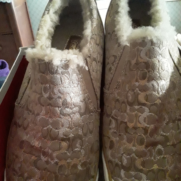 Coach Beale Shal Sparkle Sneakers 8.5m - Picture 1 of 4